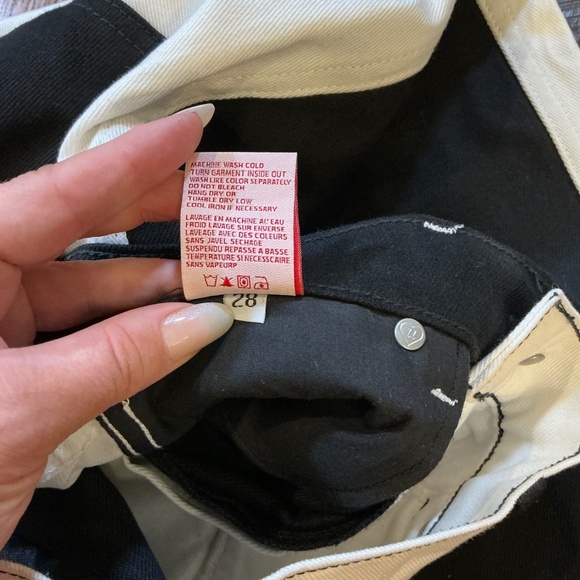 Revice DREAM FIT Denim Yin Yang Two-Tone Jeans Women’s Size 28 | Made in USA - Picture 9 of 9